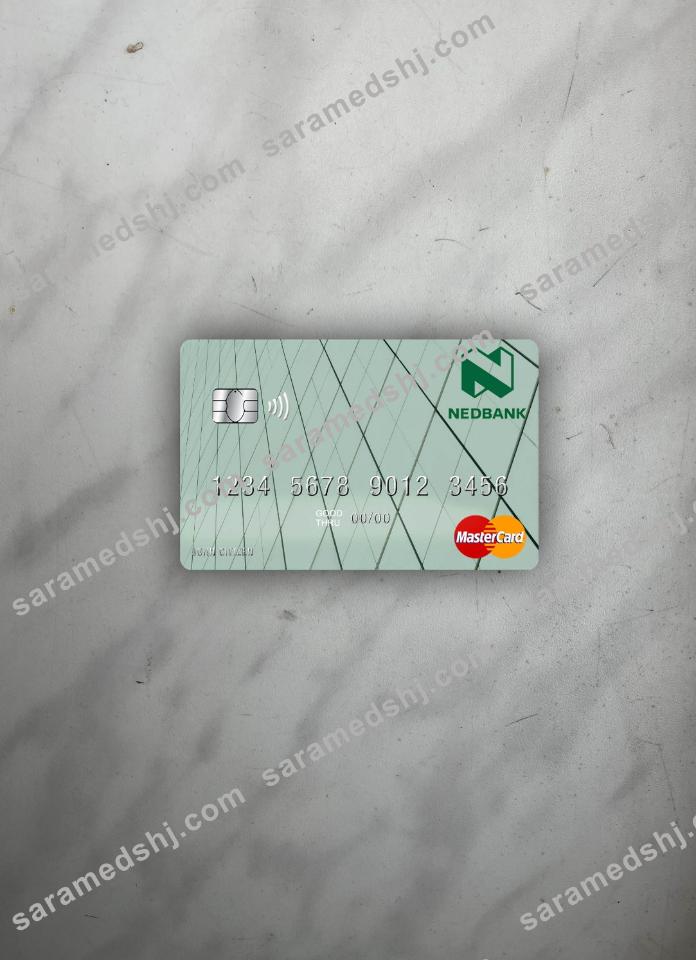 Lesotho Nedbank mastercard photolook front